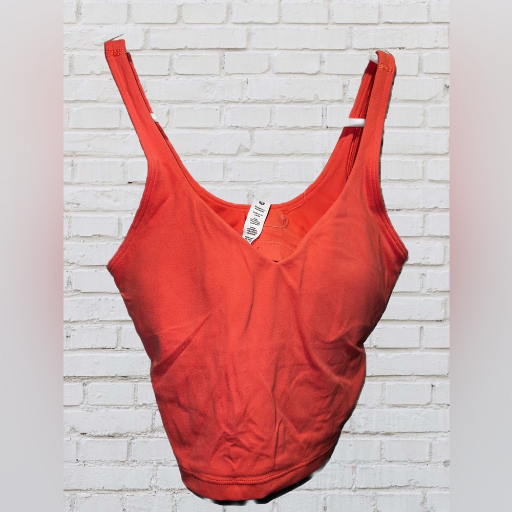 Coral Lululemon Align Tank!